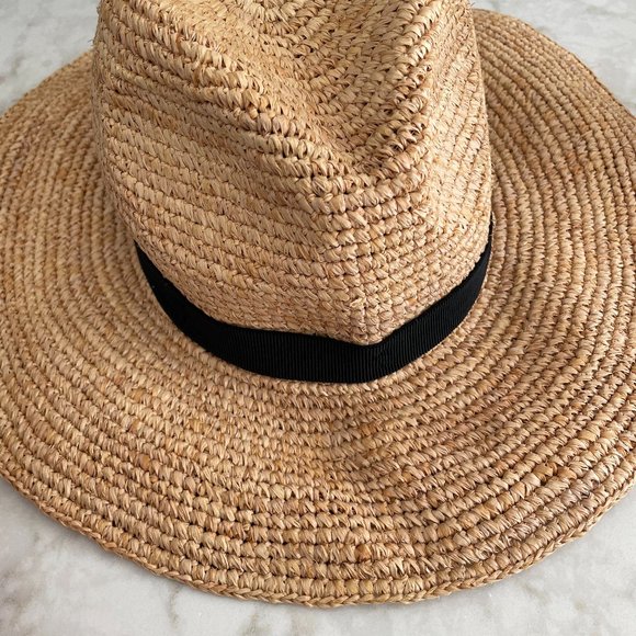 J Crew Packable straw hat - Picture 2 of 5